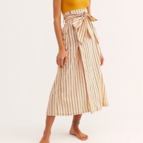 Free People Dresses & Skirts - XSOLDX Free People One Natalia Striped Skirt